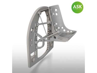 A6M Bulkhead with Seat in TOP position - ASK 3D Print for Tamiya 