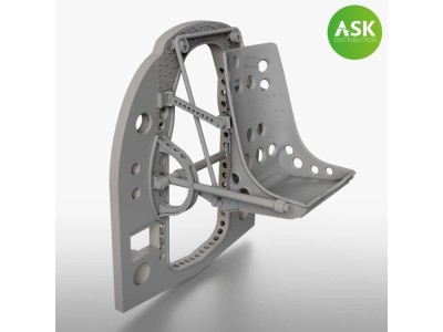 A6M Bulkhead with Seat in MIDDLE position - ASK 3D Print for Tamiya 