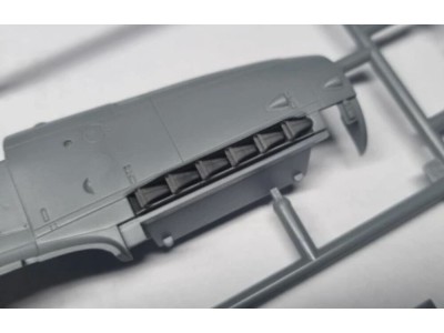 Bf 109K-4 Exhausts detail set - 3D print for Kotare 