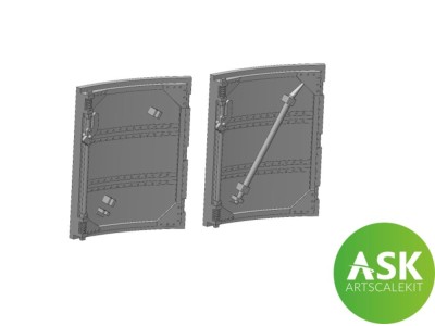 Spitfire Mk.Vb Cockpits door for Eduard 
