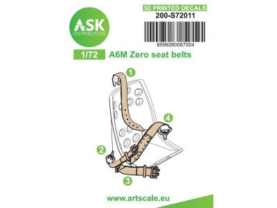 A6M Zero - 3D printed decals by ASK 