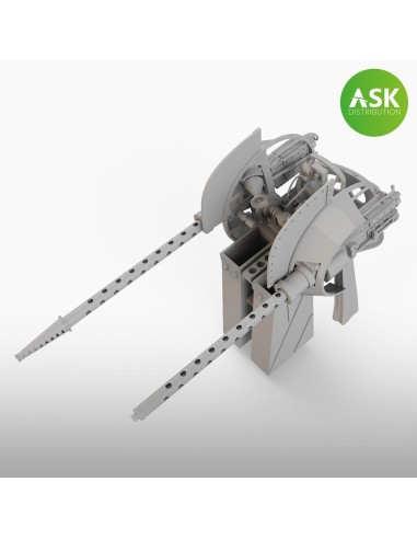 B-25 Mitchell Top Dorsal turret - gun set for HK Model 