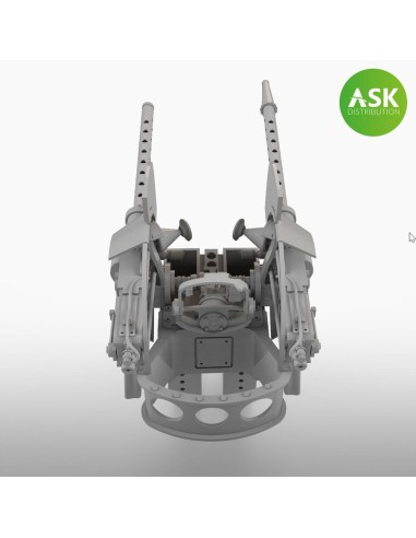 B-25 Mitchell Top Dorsal turret - gun set for HK Model 