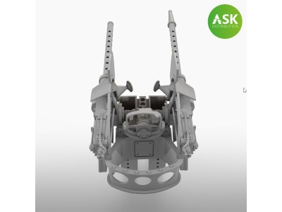 B-25 Mitchell Top Dorsal turret - gun set for HK Model 