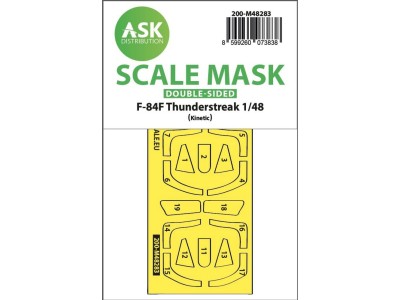 F-84F Thunderstreake double-sided express fit mask for Kinetic 