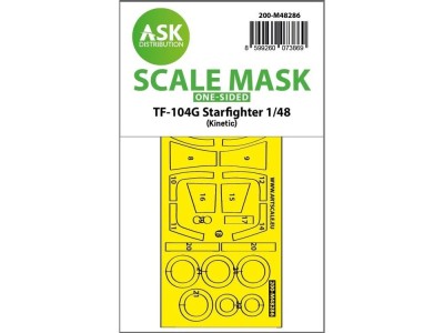 TF-104G Starfighter one-sided express fit mask for Kinetic 