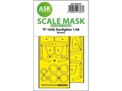 TF-104G Starfighter double-sided express fit mask for Kinetic 
