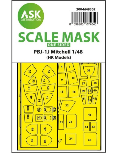 PBJ-1J Mitchell one-sided express fit mask for HK Models 