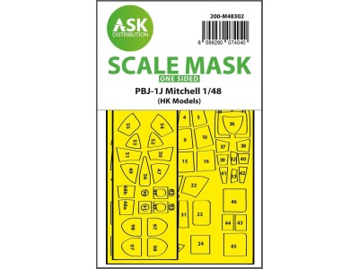 PBJ-1J Mitchell one-sided express fit mask for HK Models 