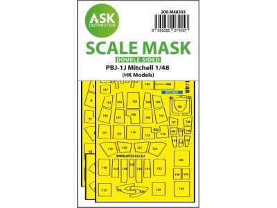 PBJ-1J Mitchell double-sided express fit mask for HK Models 