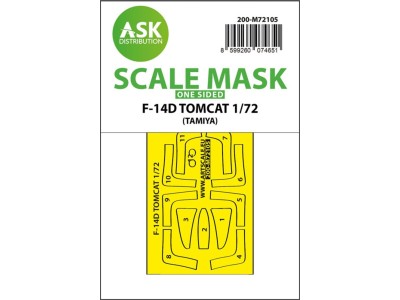 F-14D one-sided fit express mask for Tamiya 