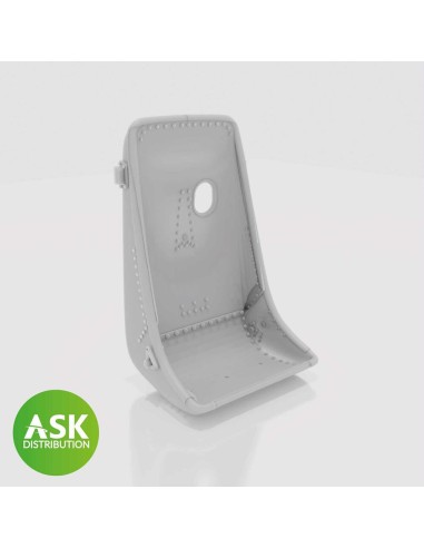 Messerschmitt P.1101 Seat (Me 163 type) excluding Seat belts - 3D print for Das Werk 