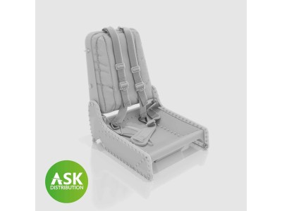Messerschmitt Me 262 - Seat with seat belts for Tamiya 
