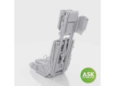 SJU-4 Ejection Seat with seat belts - 1 pc for Uma 