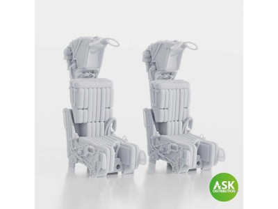 SJU-4 Ejection Seat excluding seat belts - 1 pc for Uma 