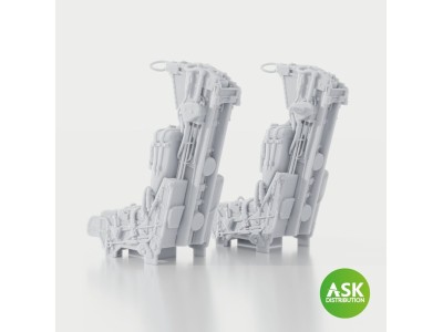 GRU-7A Ejection Seats for F-14A/B Late - with seat belts (2pcs) for Trumpeter 