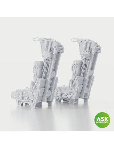 GRU-7A Ejection Seats for F-14A/B Late - excluding seat belts (2pcs) for Trumpeter 