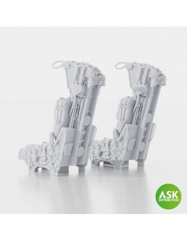 GRU-7A Ejection Seats for F-14A/B Early - with seat belts (2pcs) for Trumpeter 