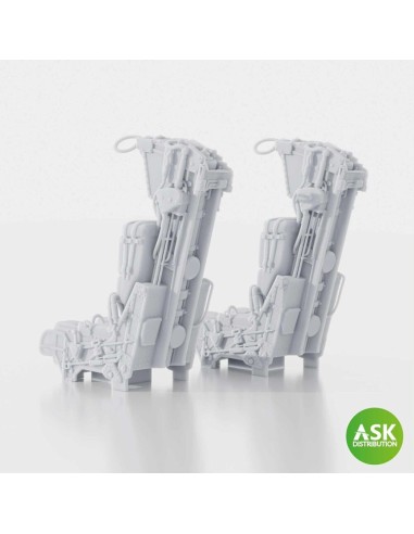 GRU-7A Ejection Seats for F-14A/B Early - excluding seat belts (2pcs) for Trumpeter 