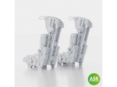 GRU-7A Ejection Seats for F-14A/B Early - excluding seat belts (2pcs) for Trumpeter 
