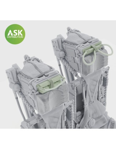 Ejection Seat - M.B Mk.2E with seat belts, without survival pack for Revell 