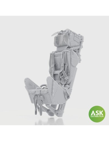 Ejection Seat - M.B Mk.2E with seat belts, with survival pack for Revell 