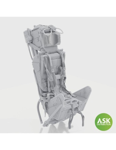 Ejection Seat - M.B Mk.2E with seat belts, with survival pack for Revell 