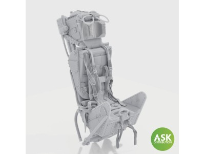 Ejection Seat - M.B Mk.2E with seat belts, with survival pack for Revell 