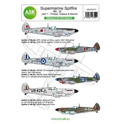 Spitfire Mk.IXc and Mk.IXe part 1 - Greece, Türkiye, Burma 