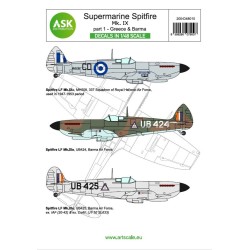 Spitfire Mk.IXc and Mk.IXe part 1 - Greece, Burma (limited edition) 