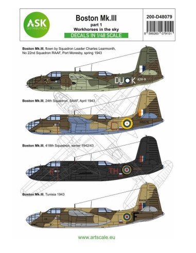 Boston MK.III part 1 - Workhorses in the sky 