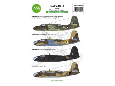 Boston MK.III part 1 - Workhorses in the sky 