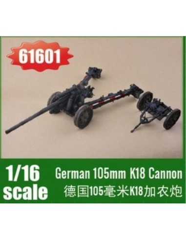 German 105mm K18 Cannon 