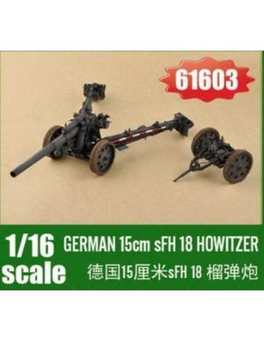 GERMAN 15cm sFH 18 HOWITZER 