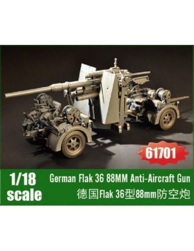 German Flak 36 88MM Anti-Aircraft Gun 