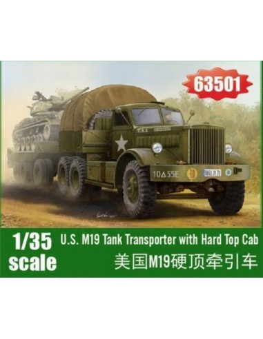 M19 Tank Transporter with Hard Top Cab 