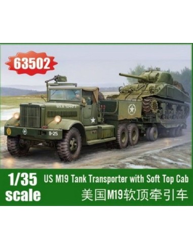 M19 Tank Transporter with Soft Top Cab 