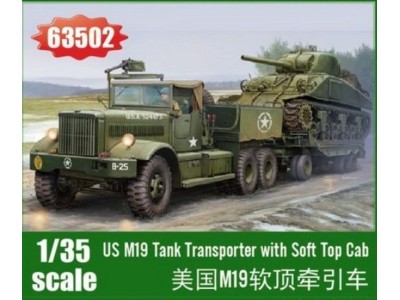 M19 Tank Transporter with Soft Top Cab 