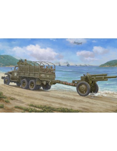 USA CCKW-352 Machine Gun Turret Version and M2A1 105MM Howitzer 