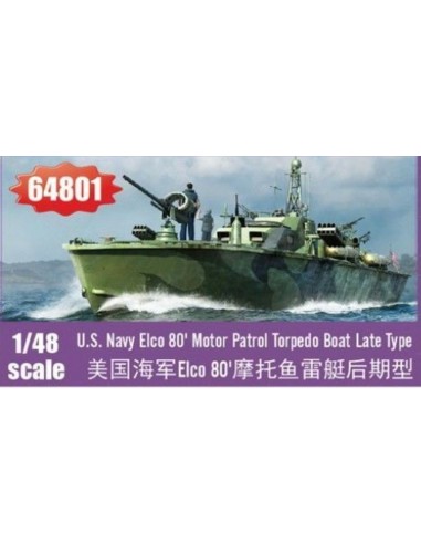 Elco 80 Motor Patrol Torpedo Boat Late Type 