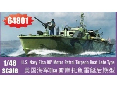 Elco 80 Motor Patrol Torpedo Boat Late Type 