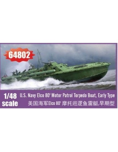 Elco 80 Motor Patrol Torpedo Boat, Early Type 