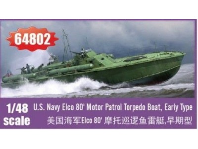 Elco 80 Motor Patrol Torpedo Boat, Early Type 