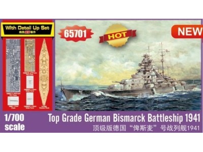 Top Grade German Bismarck Battleship 