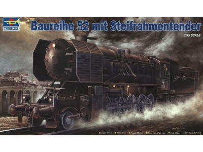 Kriegslokomotive Baureihe 52 (BR-52) mit Steifrahmentender 