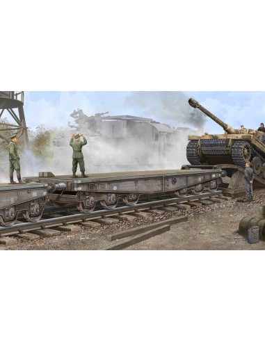 Schwere Plattformwagen Type SSyms 80 