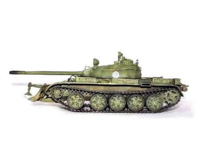 Russischer Panzer T55 mit BTU-55 