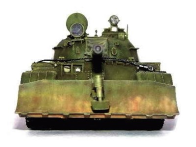 Russischer Panzer T55 mit BTU-55 