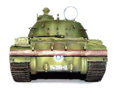 Russischer Panzer T55 mit BTU-55 