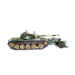 Finnischer Panzer T-55 mit Minenräumer  2